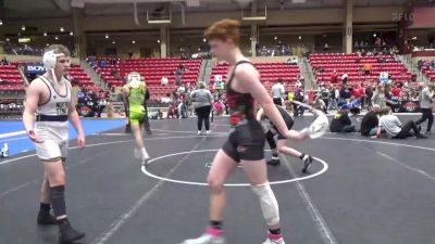 140 lbs Cons. Round 3 - Braxton Lackner, Bobcat Wrestling Club vs Remington England, Team Lightning Wrestling Club