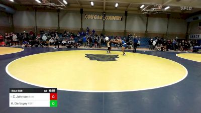 223 lbs Consi Of 8 #1 - Caiden Johnson, Edison vs Kayden Derbigny, Fort Lupton (CO)