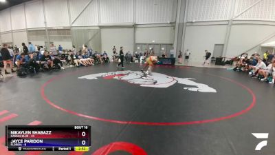 138 lbs Placement Matches (8 Team) - Nikaylen Shabazz, Kansas Blue vs Jayce Paridon, Florida