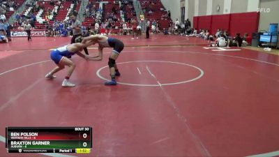 150 lbs Placement (16 Team) - Braxton Garner, Auburn vs Ben Polson, Vestavia Hills