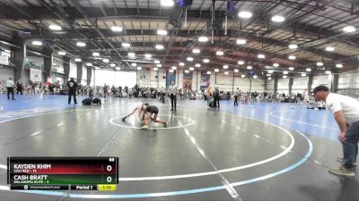 88 lbs Rd# 8- 12:30pm Saturday Final Pool - Kayden Khim, Cali Red vs Cash Bratt, Oklahoma Elite