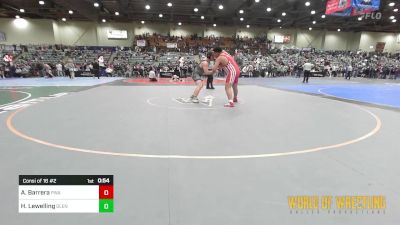 285 lbs Consi Of 16 #2 - Alex Barrera, Prosser Wrestling Academy vs Howard Lewelling, Glendale Mat Club