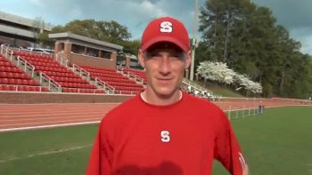 Chris Seaton Meet Director after 2012 Raleigh Relays