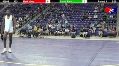 132 lbs final Aaron Pico CA vs. Mark Voss MN