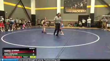 106 lbs Round 3 (3 Team) - Audrey Scherer, Grand View vs Maya Humlicek, FEWTeamIowa