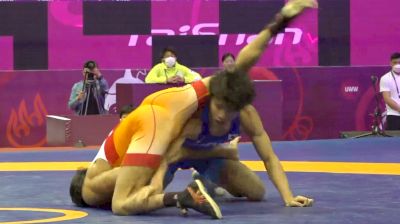 57 kg Quarterfinal - Ravi Kumar, IND vs Rikuto Arai, JPN