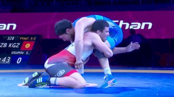 86 kg Bronze - Bobur Islomov, UZB vs Saiakbai Usupov, KGZ