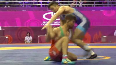 74 kg Semifinal - Younes Emami, IRI vs Byambadorj Bat Erdene, MGL