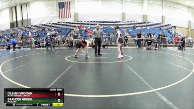 92 lbs Quarterfinal - Brayden Green, Missouri vs Cillian Vroman, B.A.M. Training Center