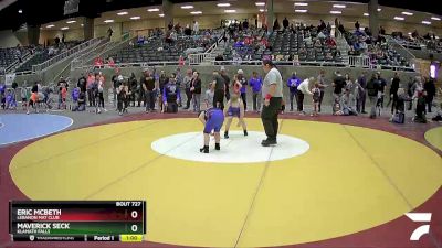 85+ Round 3 - Eric Mcbeth, Lebanon Mat Club vs Maverick Seck, Klamath Falls