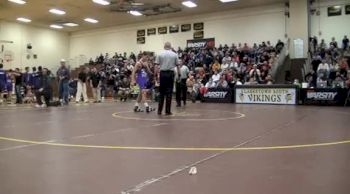 106 lbs match Carl Buttitta NJ vs. Nick Piccinini NY