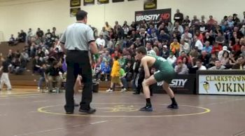 113 lbs match Brandon Calas NJ vs. Patrick Skinner NY