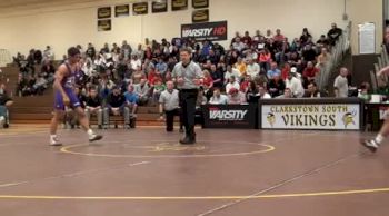 126 lbs match Gary Dinmore NJ vs. Maverick Passaro NY