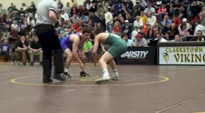 132 lbs match Scott Delveccio NJ vs. Nick Kelley NY