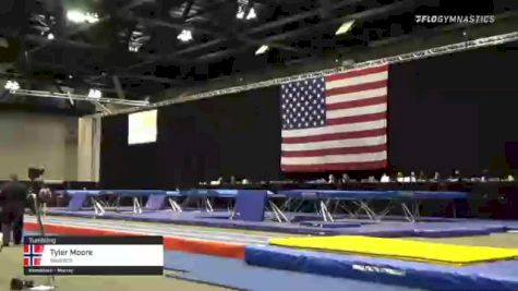 Tyler Moore - Tumbling, Wasatch - 2021 USA Gymnastics Championships
