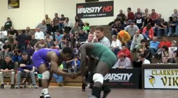 195 lbs match Eric McMullen NJ vs. Reggie Williams NY