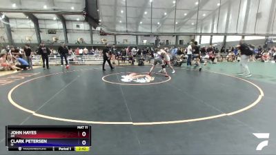 138 lbs Cons. Round 7 - John Hayes, OR vs Clark Petersen, ID