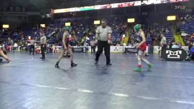 83 lbs Semifinal - Abigail Neidig, Northeastern York vs Ellie Myers, Portage