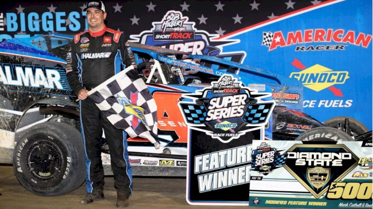 Stewart Friesen Hits Short Track Super Series Diamond State 50 Trifecta