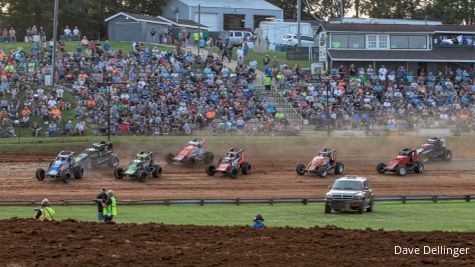 USAC Sprints Hit The Bloomington Red Clay Friday Night