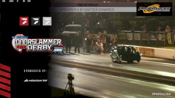 Tommy Franklin Goes #1 in Pro Nitrous at the PDRA Doorslammer Derby