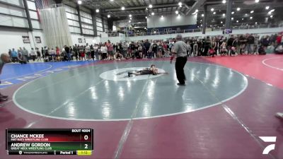 69 lbs Champ. Round 1 - Andrew Gordon, Great Neck Wrestling Club vs Chance Mckee, Mat Rats Wrestling Club