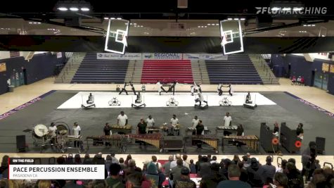 Pace Percussion Ensemble "Pasadena CA" at 2022 WGI Perc/Winds Temecula Regional