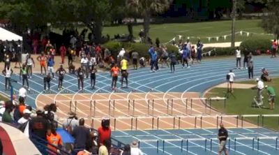 M 110 H01 (Ash upsets Oliver 13.10, 2012 Florida Relays)