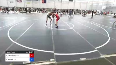 132 kg Semifinal - Zavian Geronimo, Gila Ridge vs Rashid Moore, Ichiban WC