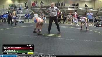 90 lbs Round 4 (6 Team) - Layne Martin, Michigan Grappler RTC vs Sawyer Stephenson, Ares
