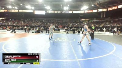 138 lbs Cons. Round 4 - Gavin Regis, Syracuse vs Carson Burton, Thunder Ridge