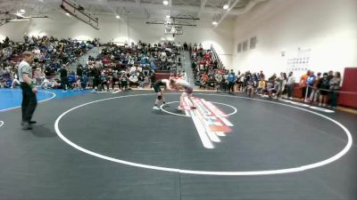 145 lbs Champ. Round 1 - Hunter Massie, Torrington vs Clayton Zahm, Cheyenne East