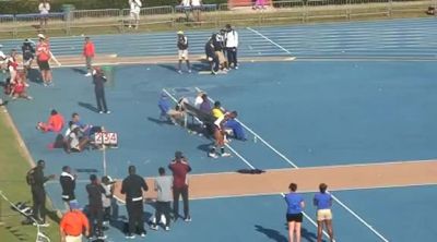 M high jump (2.34 attempt 2 Ricky Robertson, 2012 Florida Relays)