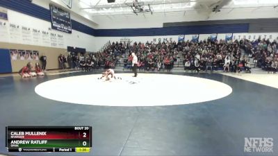 138 lbs Quarterfinal - Caleb Mullenix, Riverside vs Andrew Ratliff, Omak