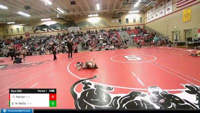 78 lbs Semifinal - Trenton Marler, White River Hornets Wrestling Club vs Seth Norby-Betts, Twin City Wrestling Club