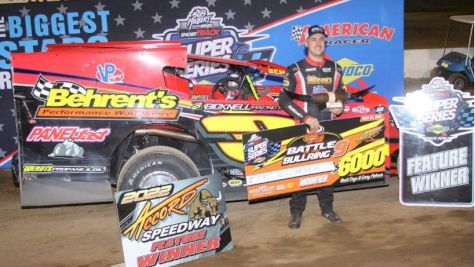 Mat Williamson Wins Short Track Super Series Bullring Battle At Accord