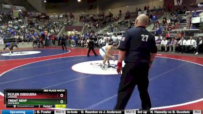 5A 175 lbs 3rd Place Match - Trent Nehf, Van Buren vs Plyler Oseguera, Lakeside