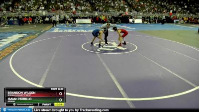 Cons. Round 2 - Isaiah Murillo, Gering vs Brandon Wilson, Douglas County West