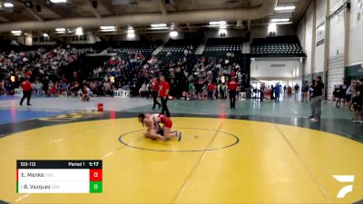 103-113 lbs Semifinal - Brennaly Vazquez, Dorchester vs Elizabeth Menke, Sutherland Wrestling Club