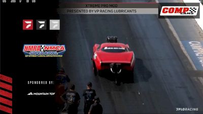 Randy Merrick's Pro Mod Qualifying Run at NMRA/NMCA Super Bowl of Drag Racing