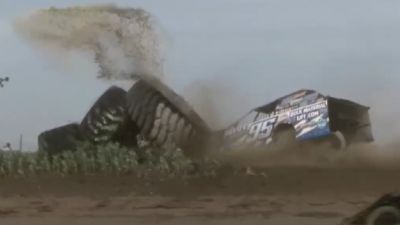 Jerry Bowersock Slams Tractor Tire At Waynesfield