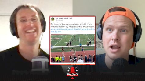 H.S. Girl Falls In 100m Hurdles Race, Still Kicks FTW!