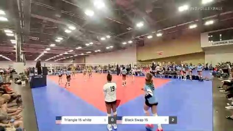 Triangle 15 white vs Black Swap 15 - 2022 JVA Summerfest presented by Nike