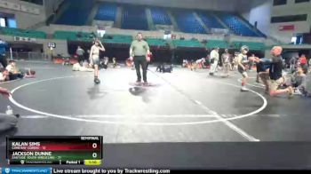 70 lbs Semis (4 Team) - Kalan Sims, Cane Bay Cobras vs Jackson Dunne, Eastside Youth Wrestling