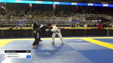 RICHARD HERNANDEZ vs JERRY BRIAN GIRLEY 2024 Pan Jiu Jitsu IBJJF Championship