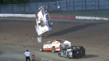 Huge End-Over-End Flip At Autodrome Granby