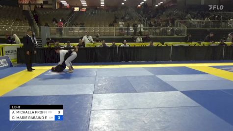 ALEXANDRA MICHAELA PROFFITT vs DIANA MARIE RABAINO EDWARDS 2024 Pan Jiu Jitsu IBJJF Championship