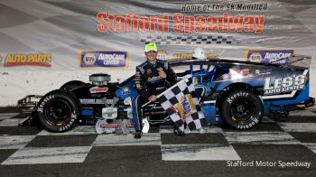 Smooth Sailing For Ronnie Williams En Route To Stafford Speedway Open Modified 81 Win