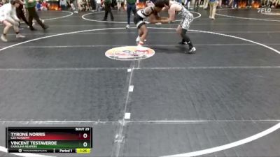 143 lbs Semifinal - Tyrone Norris, C2X Academy vs Vincent Testaverde, Carolina Reapers