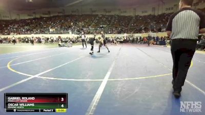 6A-126 lbs Cons. Semi - Dariuz Black, Union vs Kaleb Collins, Broken Arrow Hs